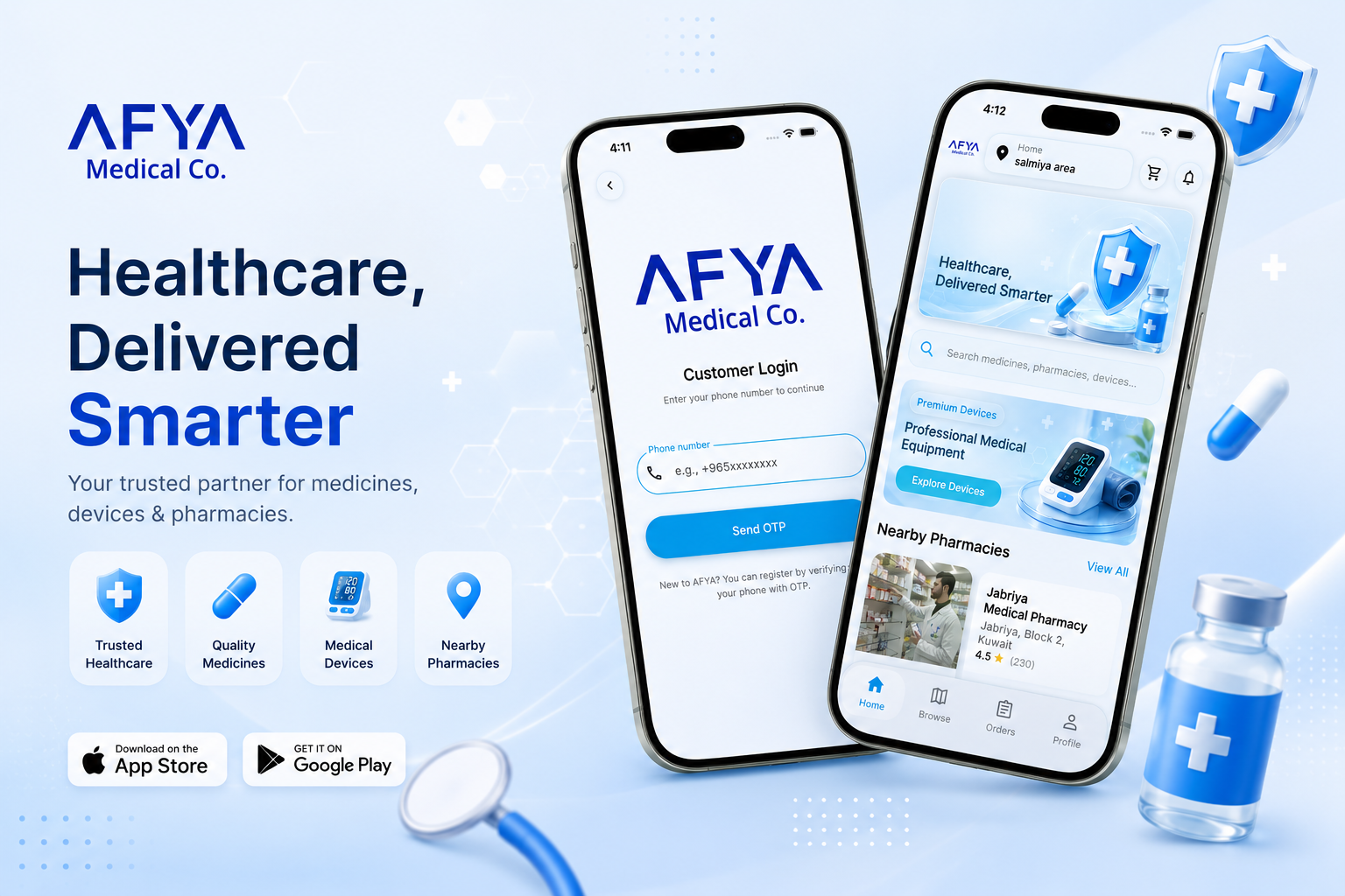 Afya app screenshot